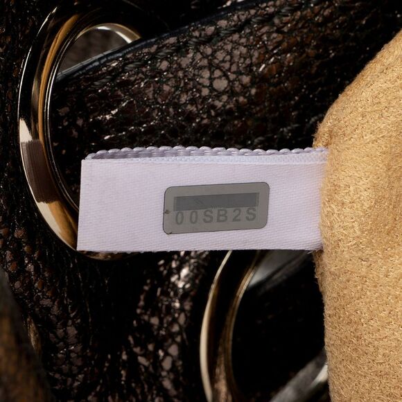 Jimmy Choo Metallic Leather Ramona Shoulder Bag - Picture 6 of 15